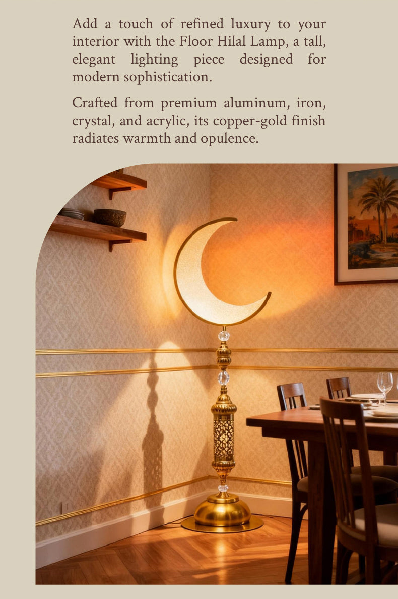 Hilal Aurea Floor Lamp