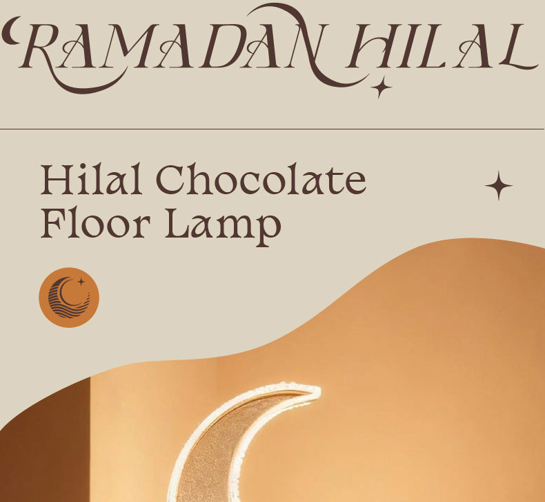 Hilal Chocolate Floor Lamp