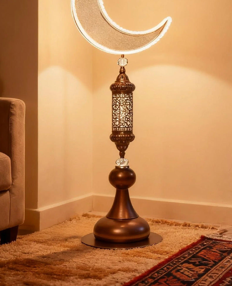 Hilal Chocolate Floor Lamp