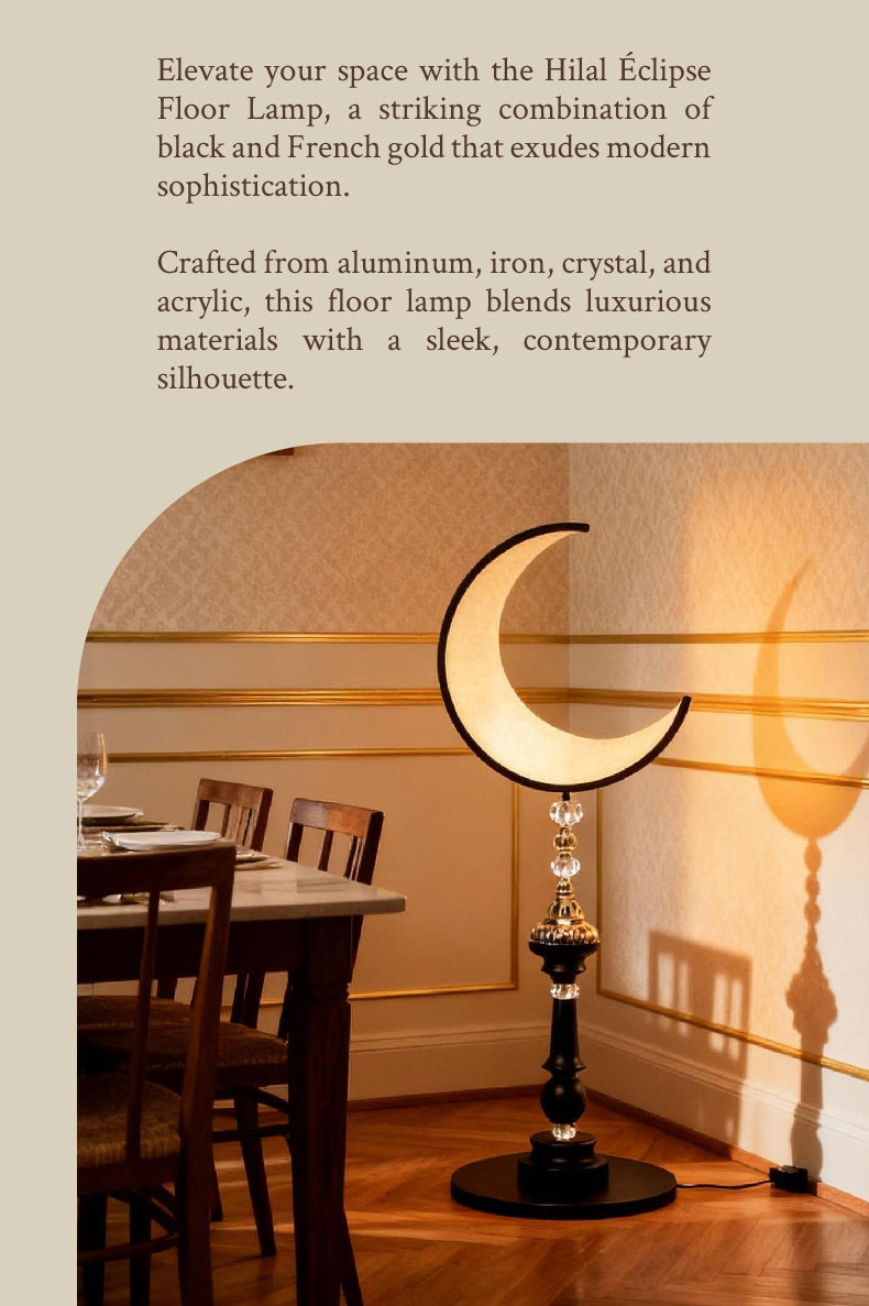 Hilal Éclipse Floor Lamp