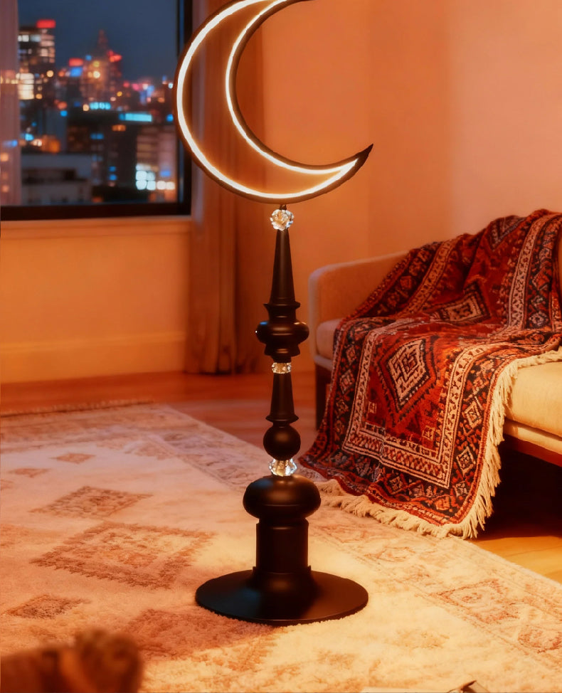 Hilal Noir Floor Lamp