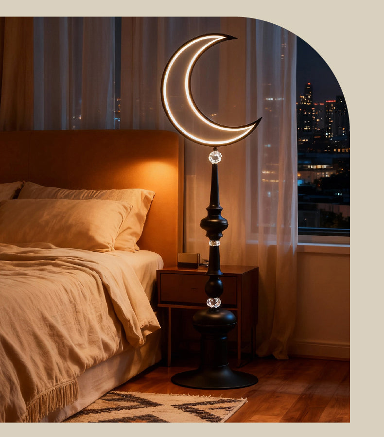 Hilal Noir Floor Lamp