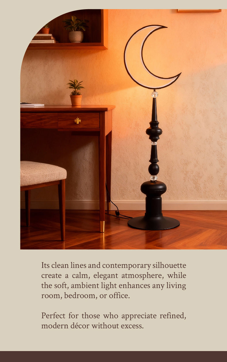Hilal Noir Floor Lamp