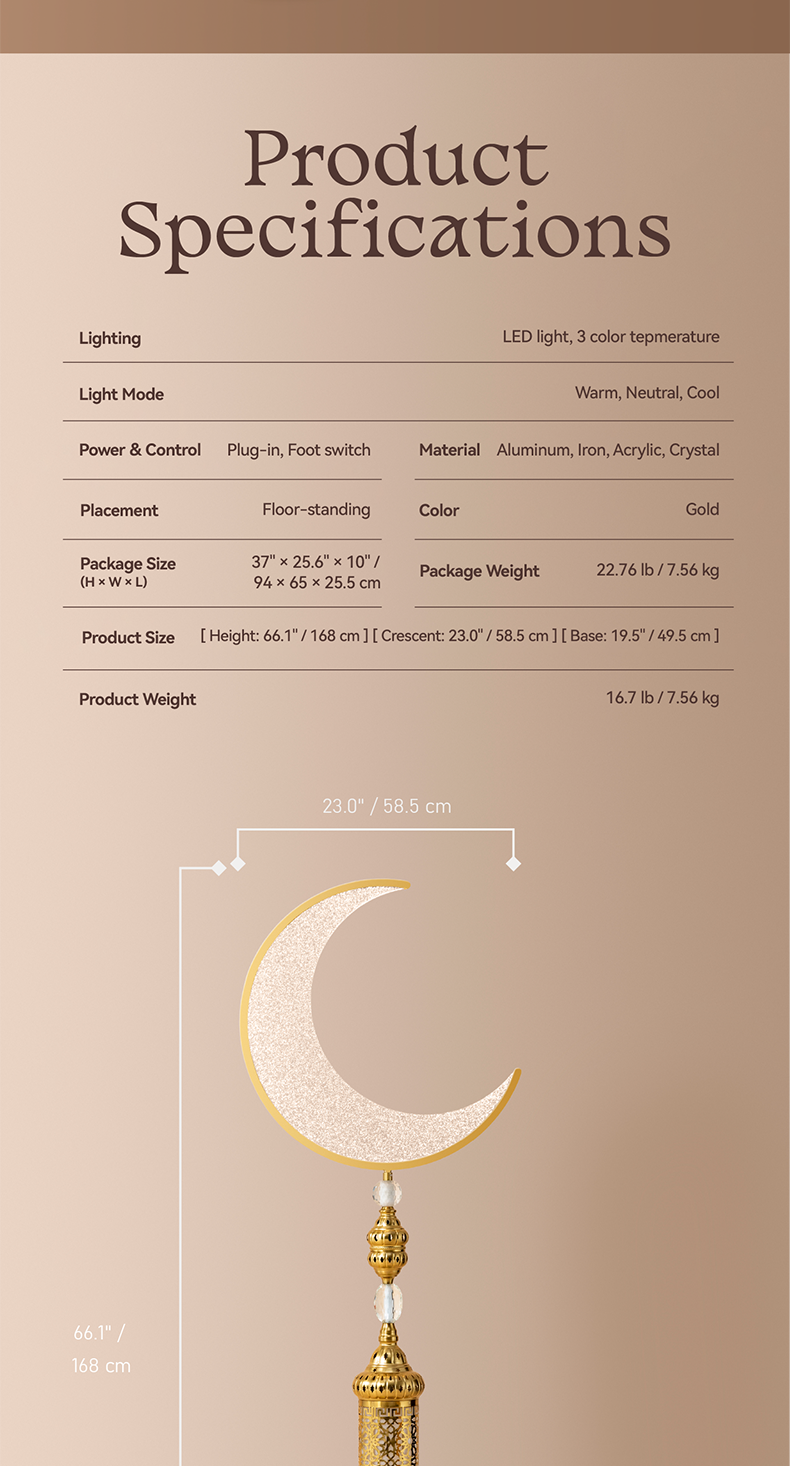 Hilal Essence Floor Lamp