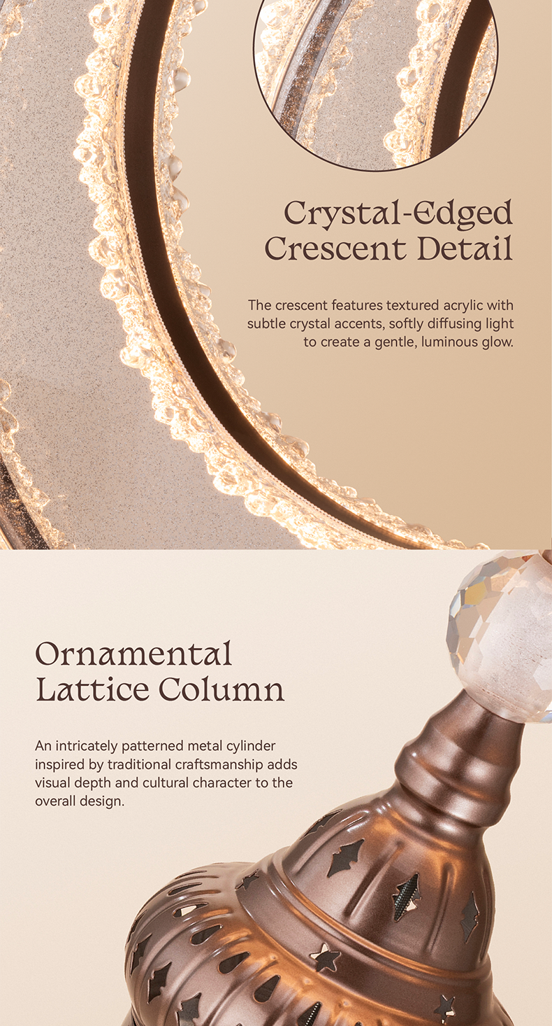 Hilal Chocolate Floor Lamp