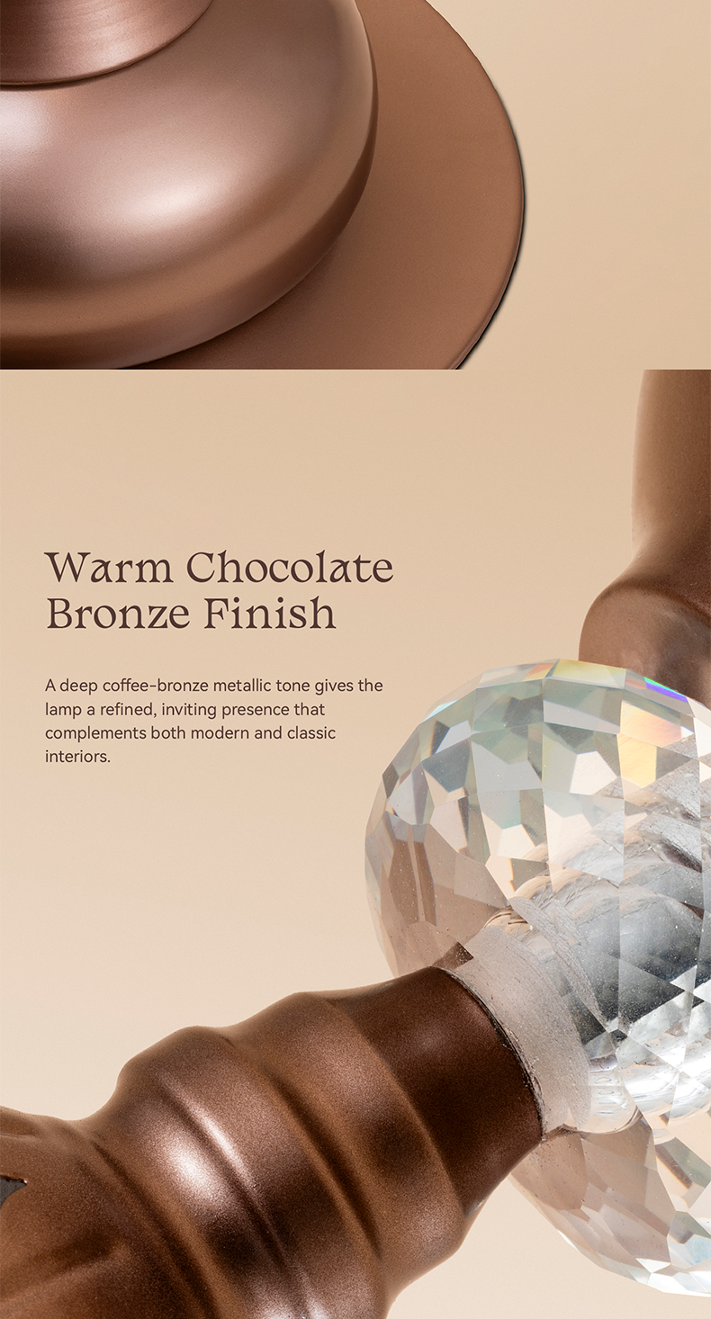 Hilal Chocolate Floor Lamp