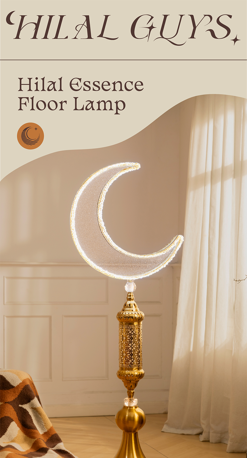 Hilal Aurea Floor Lamp