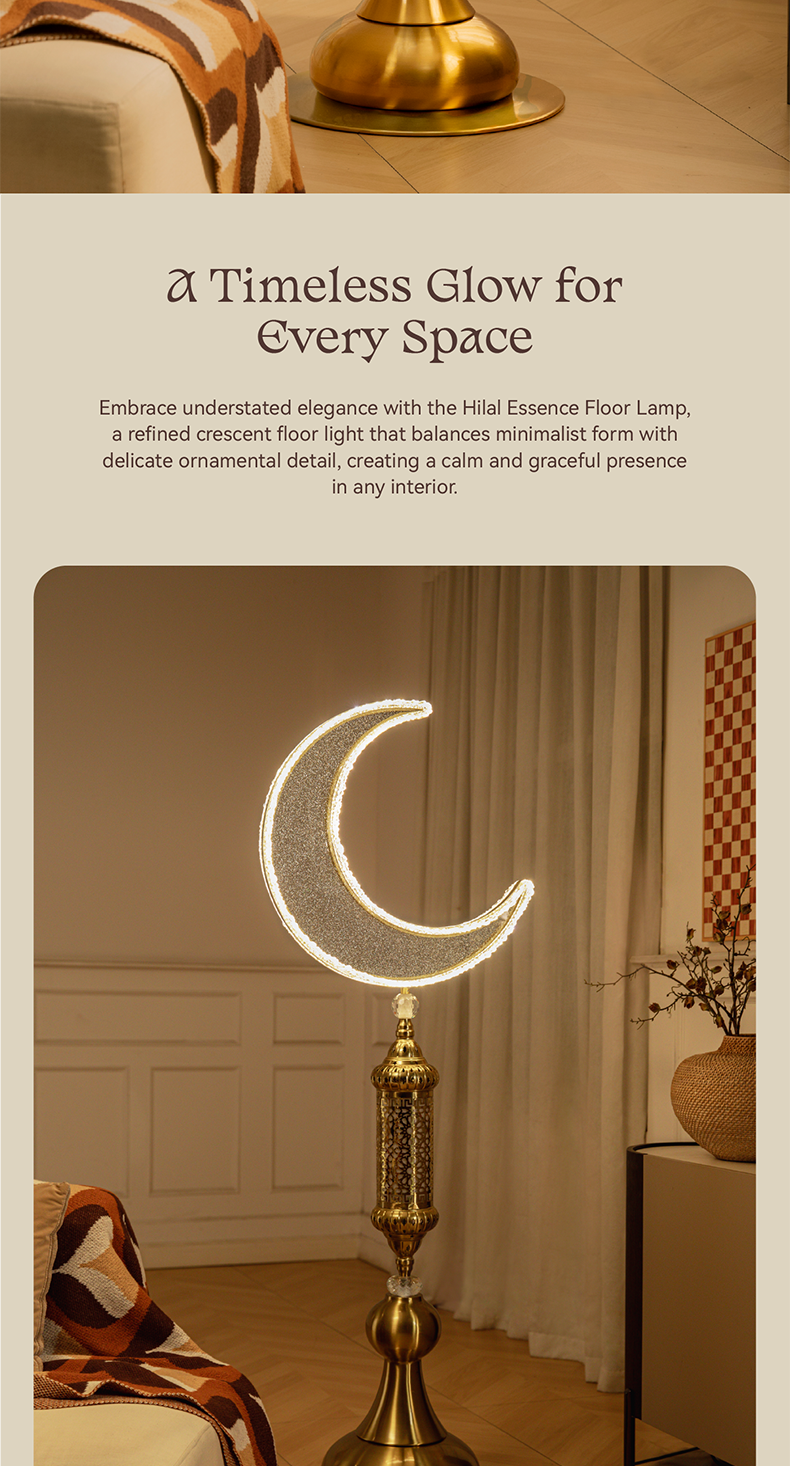 Hilal Aurea Floor Lamp