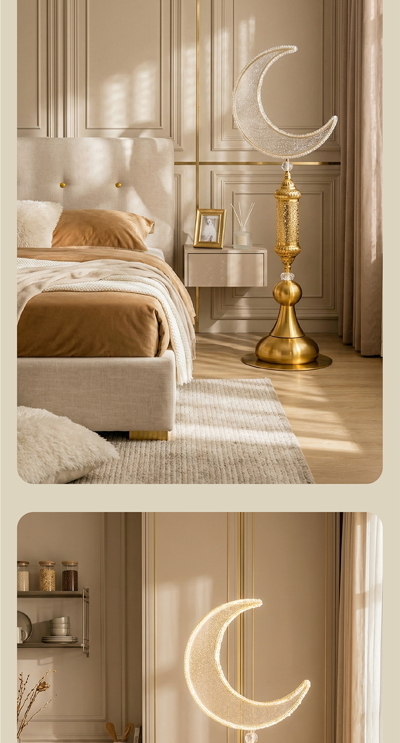 Hilal Aurea Floor Lamp