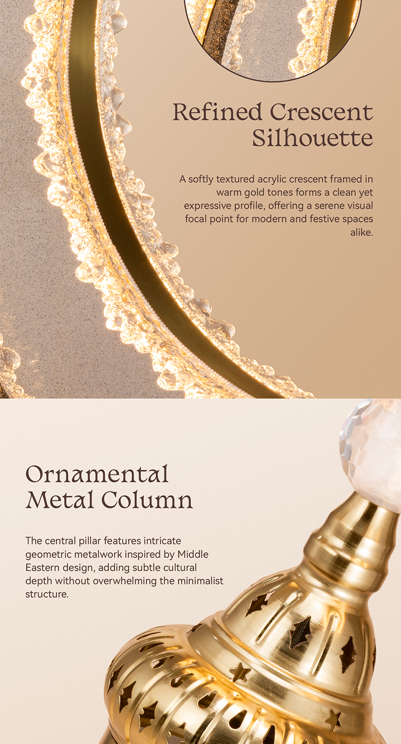 Hilal Aurea Floor Lamp