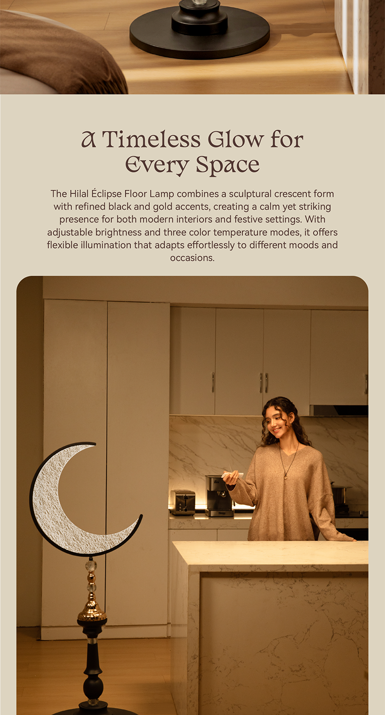 Hilal Éclipse Floor Lamp