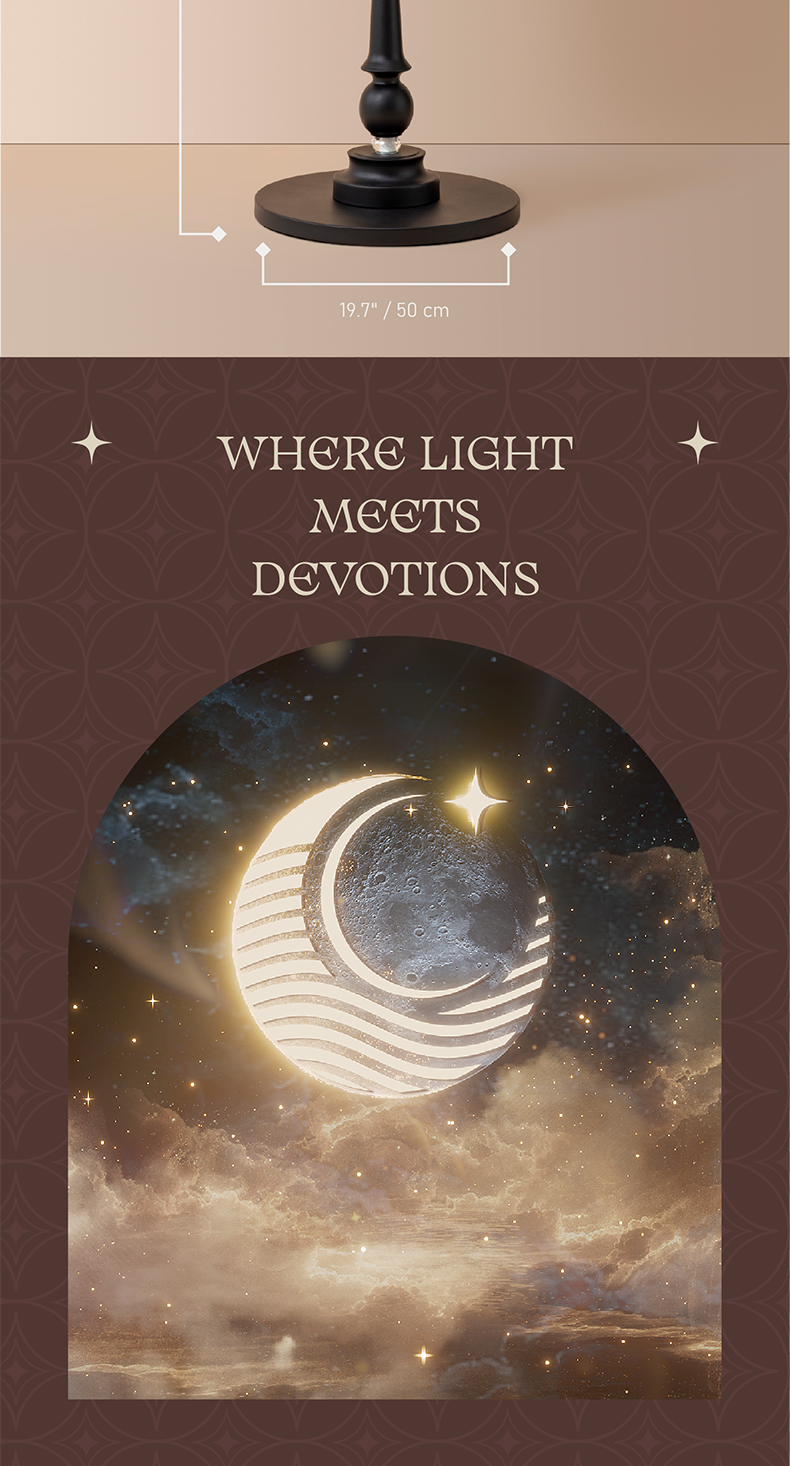 Hilal Éclipse Floor Lamp