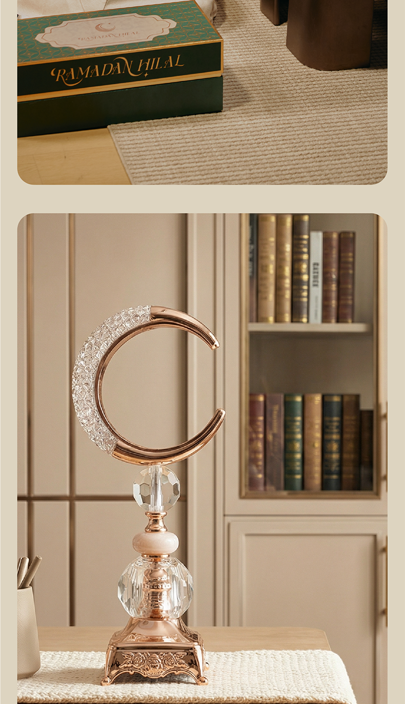 Hilal Crystal Lumière Table Lamp