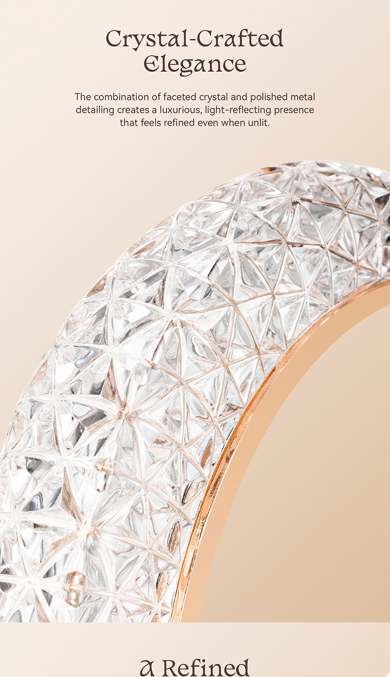 Hilal Crystal Lumière Table Lamp