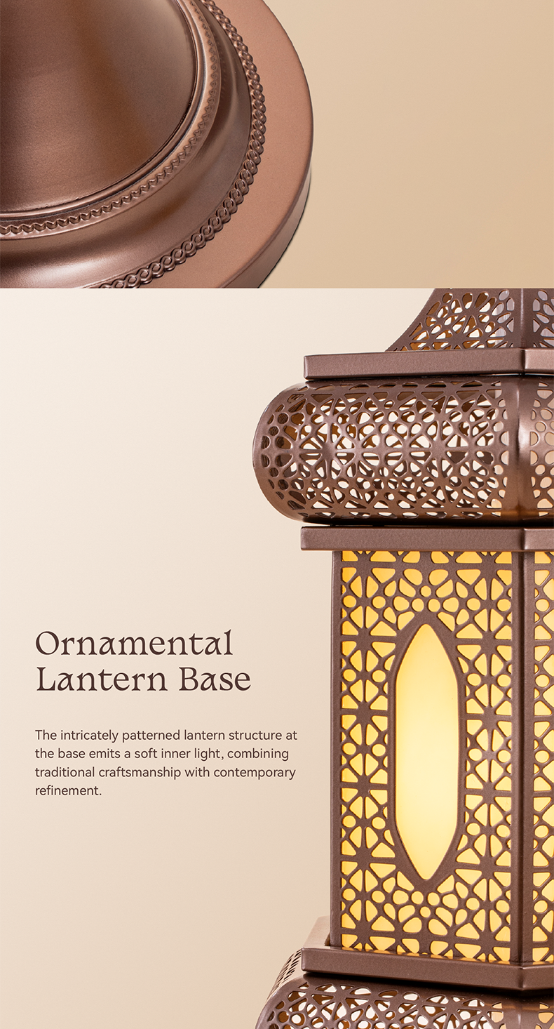 Hilal Auric Crescent Sentinel Floor Lamp