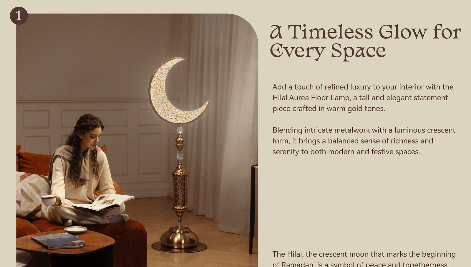 Hilal Essence Floor Lamp