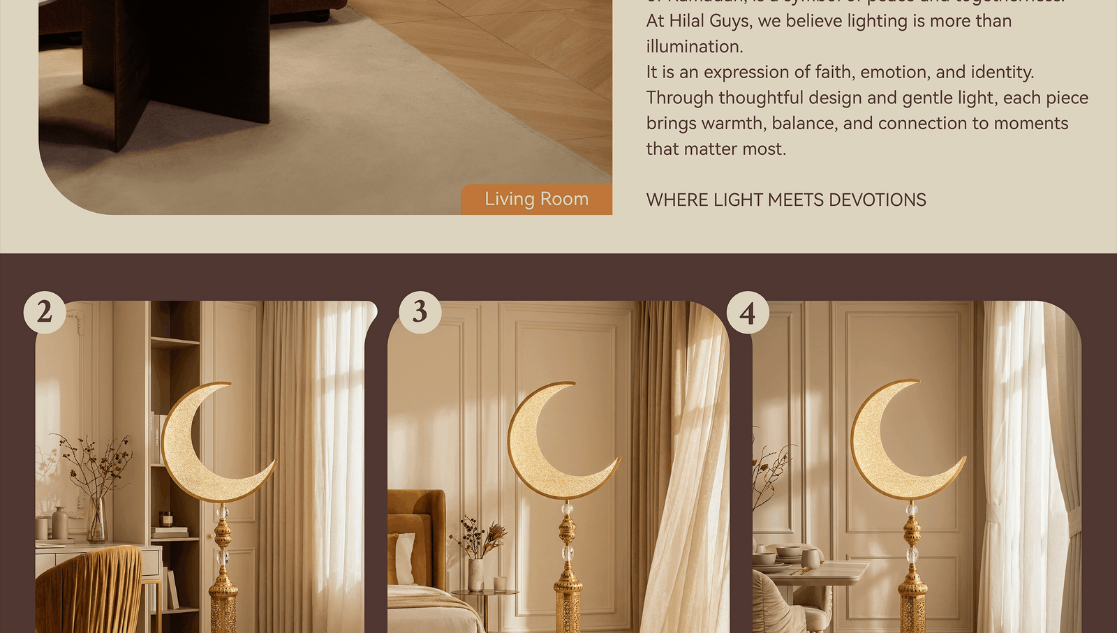 Hilal Essence Floor Lamp