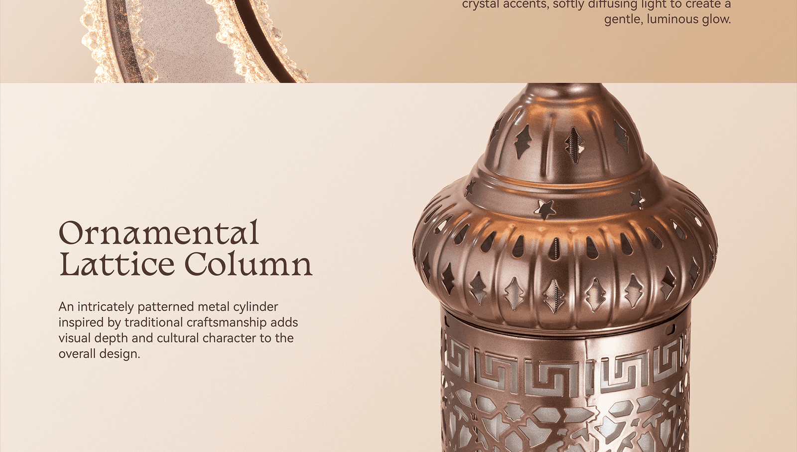 Hilal Chocolate Floor Lamp