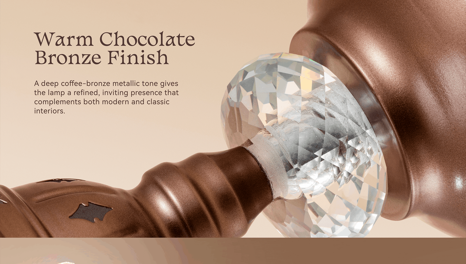 Hilal Chocolate Floor Lamp