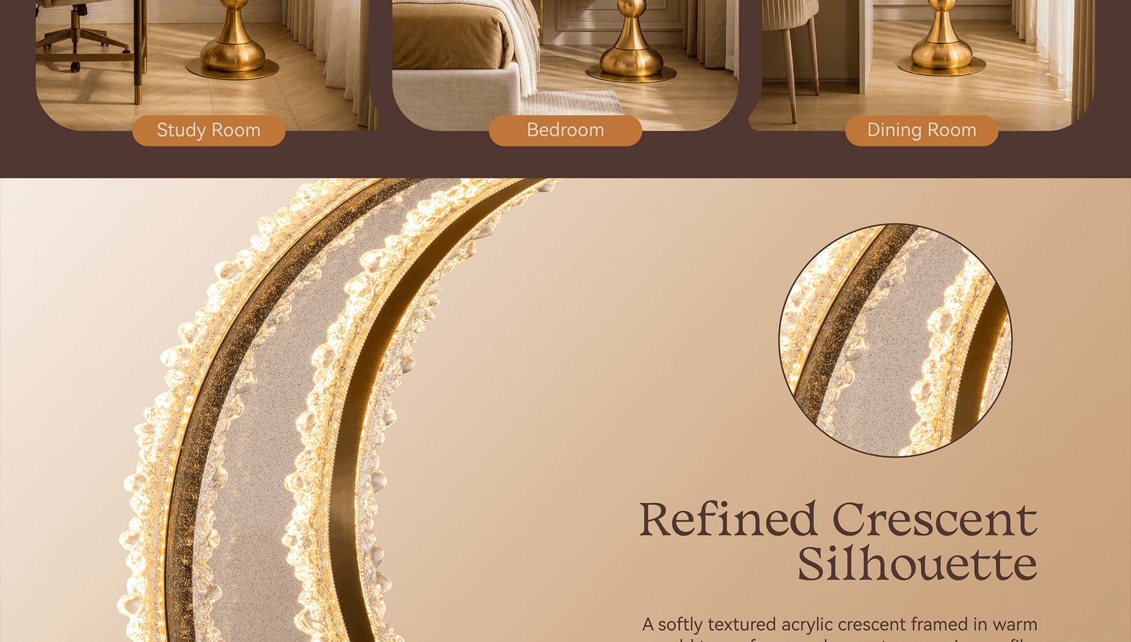 Hilal Aurea Floor Lamp