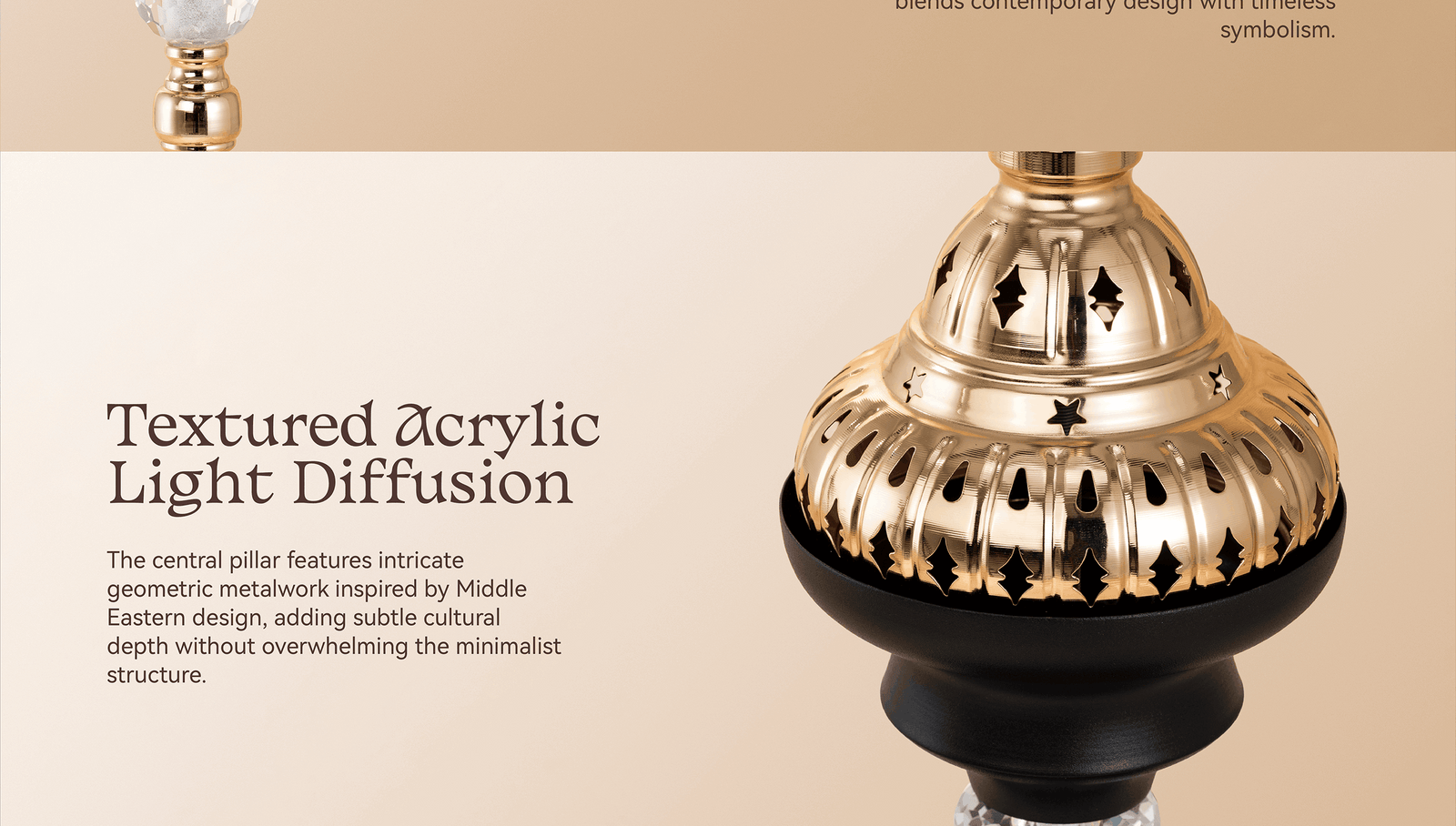 Hilal Éclipse Floor Lamp