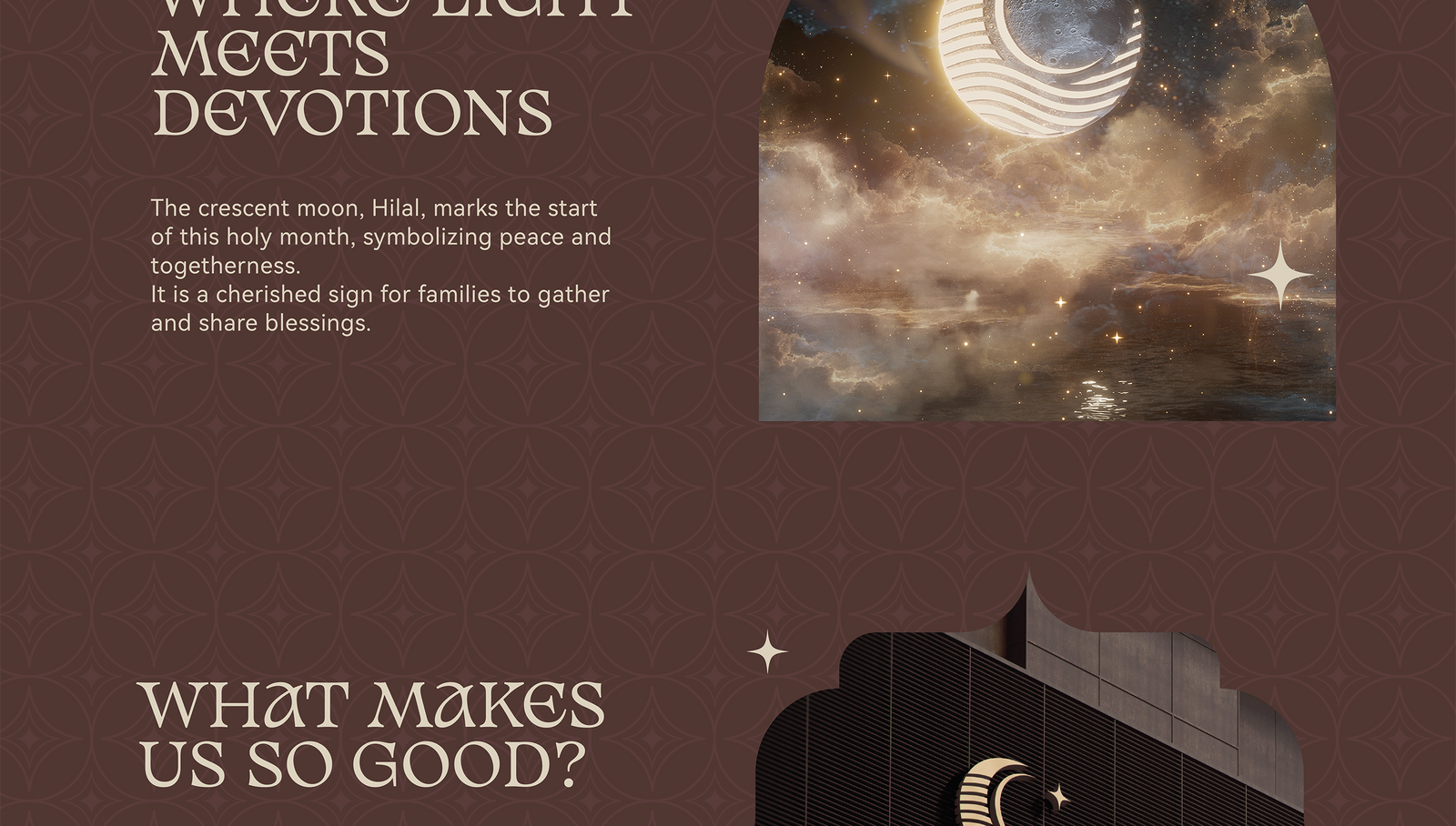 Hilal Pearl Crescent Tower Floor Lamp